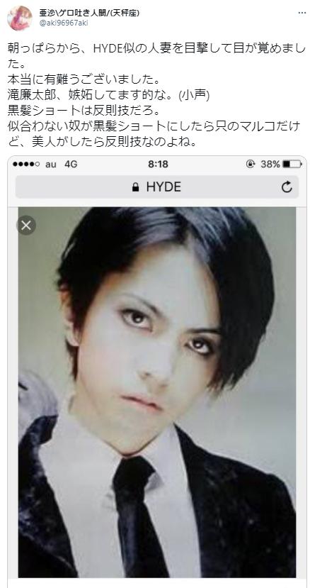 hideの髪型20