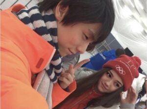 羽生結弦とメドベージェワ２