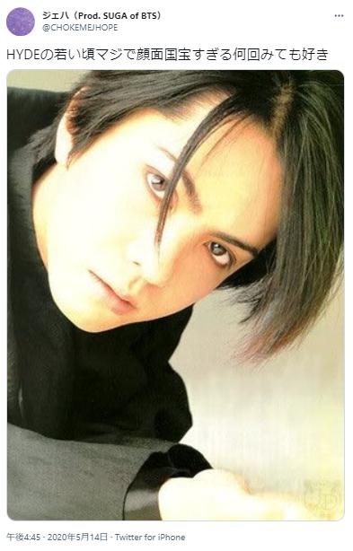 hydeの若い頃の写真2
