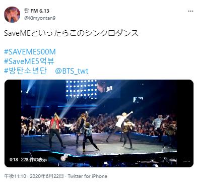 BTSのシンクロダンス