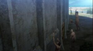 進撃の巨人のアニメシーン５