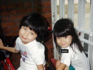ベッキーの子供時代の写真1