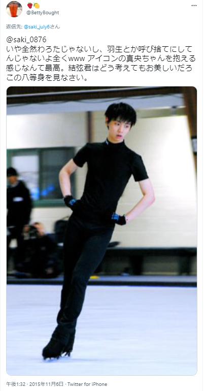 羽生結弦は八頭身に関するポスト１