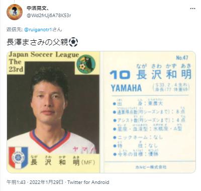 長澤まさみの父親の写真
