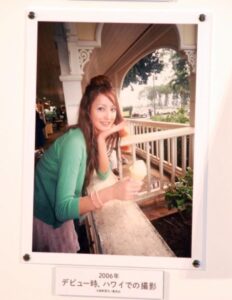佐々木希のデビュー当時の写真1