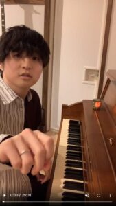 藤原聡の結婚指輪