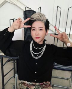 大森元貴のメイクアップ写真