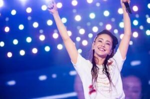 安室奈美恵のライブ写真