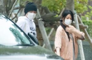 芦屋星と小泉孝太郎のプライベート写真
