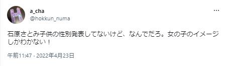 石原さとみの子供に関するツイート3