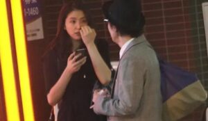長澤まさみとリリーフランキーのプライベートショット