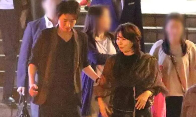 藤原竜也と片平なぎさの写真