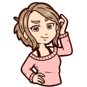 ヤンキー女性のイラスト