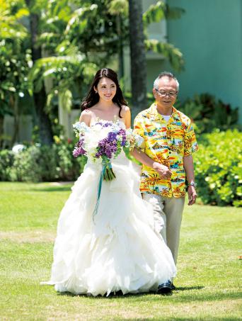 田中麗奈の結婚式の写真1