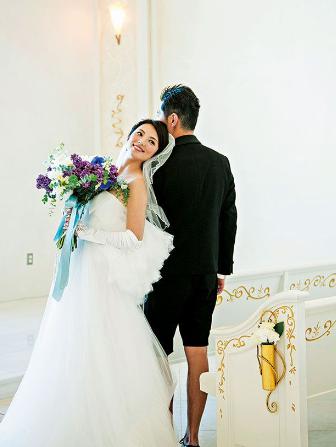 田中麗奈の結婚式の写真5