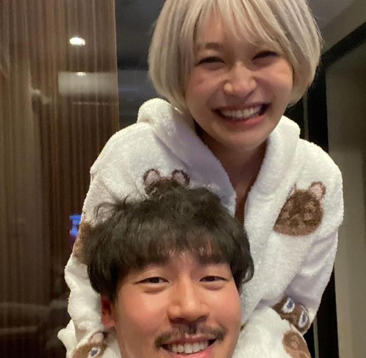 大内悠里と長谷川恵一のインスタ写真２