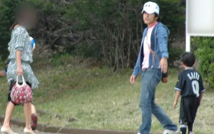 サッカー教室に通っていた頃の櫻井海音